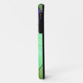 Metallisches Pferd im grünen IPhone-Fall Case-Mate iPhone Hülle (Hinten/Links)