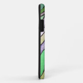 Metallisches Pferd im grünen IPhone-Fall Case-Mate iPhone Hülle (Hinten/Rechts)