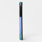 Metallisches Pferd in Blue IPhone Fall Case-Mate iPhone Hülle (Hinten/Links)