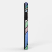 Metallisches Pferd in Blue IPhone Fall Case-Mate iPhone Hülle (Hinten/Rechts)