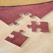 Metallisches Pferdepuzzle Puzzle (Seite)