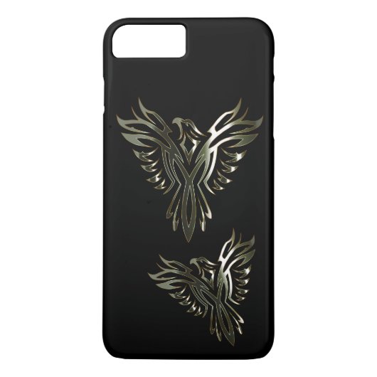 Metallisches Phoenix Case-Mate iPhone Hülle (Rückseite)