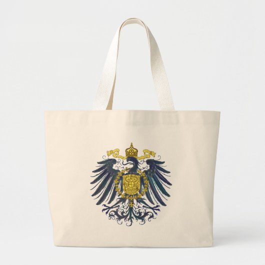 Metallisches Preussian Eagle Jumbo Stoffbeutel (Vorne)