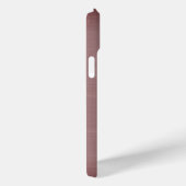 Metallisches rosa Stahlgravur Case-Mate iPhone Hülle (Rückseite / Rechts)