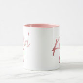 Metallisches Rosen-Gold Killin es Rosa Tasse (Zentrum)