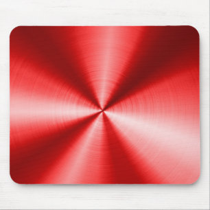 Metallisches rotes, rotes, rostloses Stahlmuster-L Mousepad