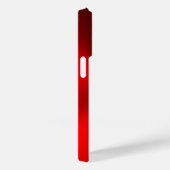 Metallisches rotes und schwarzes geometrisches Des Case-Mate iPhone Hülle (Rückseite / Rechts)