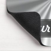 Metallisches schauendes Silber Mousepad (Ecke)