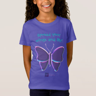 METALLISCHES SCHMETTERLING-T-Shirt T-Shirt