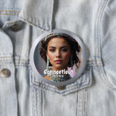 Metallisches Shine Pageant Button Button Benutzerd (Beispiel)