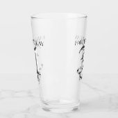 Metallisches Silber 31. Geburtstag Glas (Links)