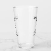 Metallisches Silber 3. Hochzeitstag Glas (Links)