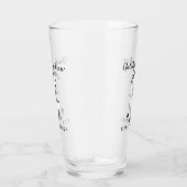Metallisches Silber 3. Hochzeitstag Glas (Rechts)