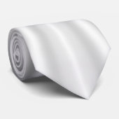 Metallisches Silber Krawatte (Gerollt)