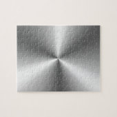 Metallisches Silber Puzzle (Horizontal)