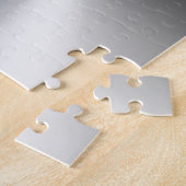 Metallisches Silber Puzzle (Seite)