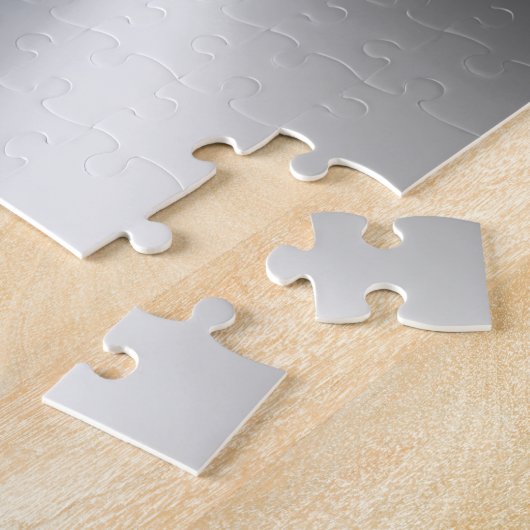 Metallisches Silber Puzzle (Seite)