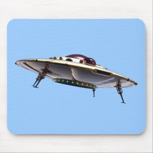 Metallisches UFO Mousepad