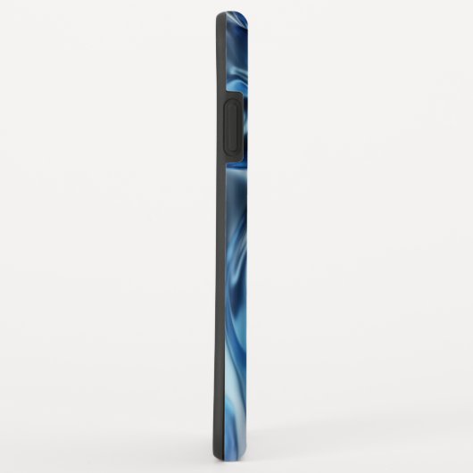 Metallisches Wavy Tuch Design Case-Mate iPhone Hülle (Hinten/Rechts)