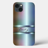 Metallisches Weichzeichnen-Farbtöndesign Case-Mate iPhone Hülle (Rückseite)