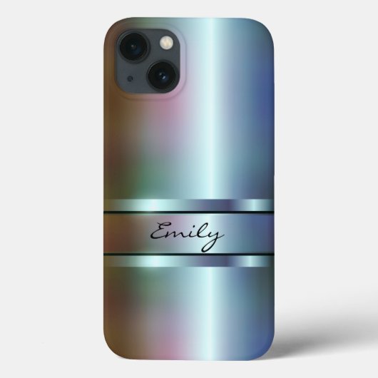 Metallisches Weichzeichnen-Farbtöndesign Case-Mate iPhone Hülle (Rückseite)