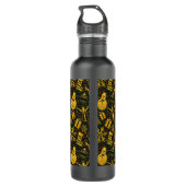 Metallisches Weihnachtsgebäck Edelstahlflasche (Rückseite)