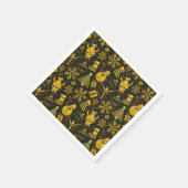 Metallisches Weihnachtsgebäck Serviette (Ecke)