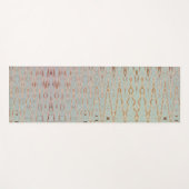 Metallisierte geometrische Figuren Yogamatte (Vorderseite (Horizontal))