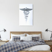 Metallkadukeus Leinwanddruck (Insitu (Schlafzimmer))