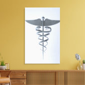 Metallkadukeus Leinwanddruck (Insitu (Wohnzimmer))