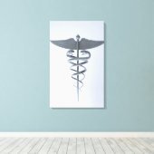 Metallkadukeus Leinwanddruck (Insitu (Holzboden))