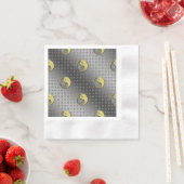 Metallkaninchen Serviette (Beispiel)
