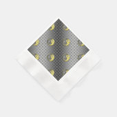 Metallkaninchen Serviette (Ecke)