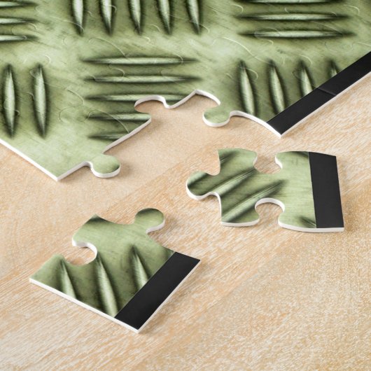 Metallkarierte Puzzle (Seite)
