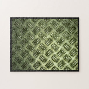 Metallkarierte Puzzle