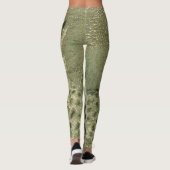 Metallkäse Leggings (Rückseite)