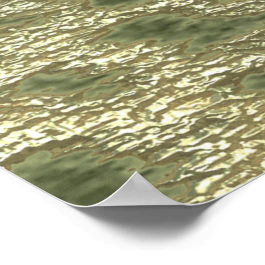 Metallkäse Poster (Ecke)