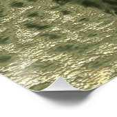 Metallkäse Poster (Ecke)