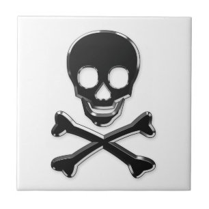 Metallknochen Fliese