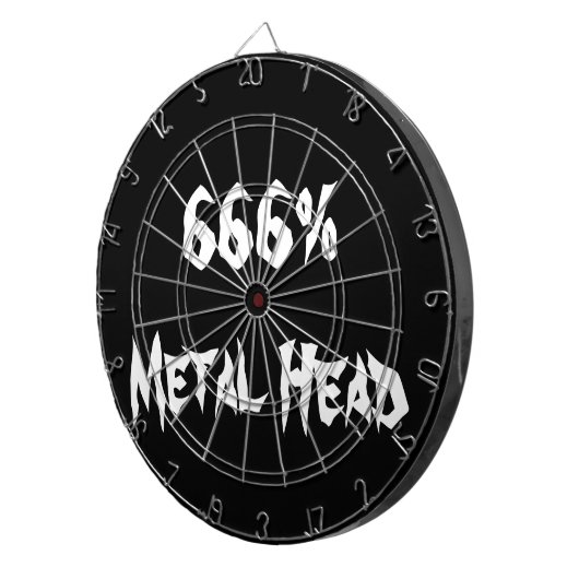 Metallkopf Dartscheibe (Vorderseite rechts)