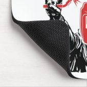 Metallkopf Funny Welder Welding Helmet Mousepad (Ecke)