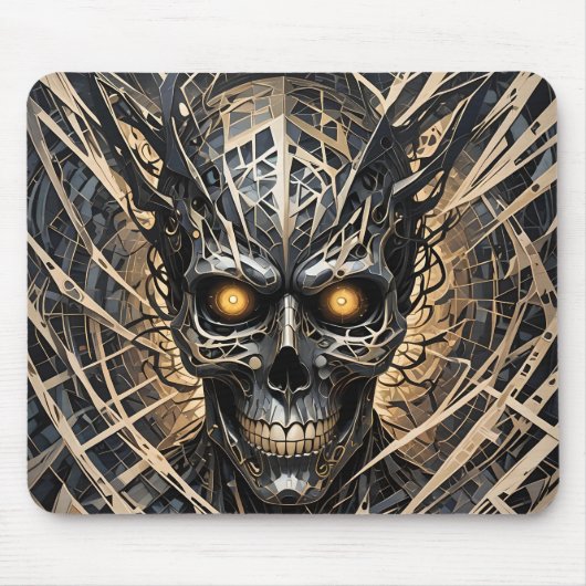 Metallkopf Mousepad (Vorne)