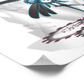 Metallkran Poster (Ecke)