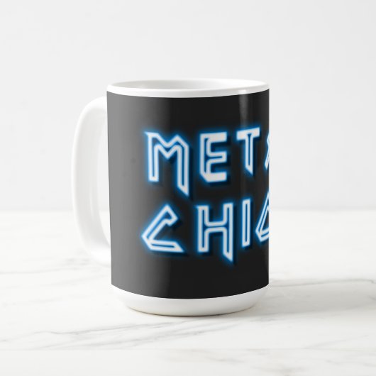 Metallküken Kaffeetasse (Vorderseite Links)