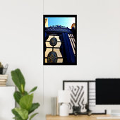Metallkunst Poster (Heimbüro)