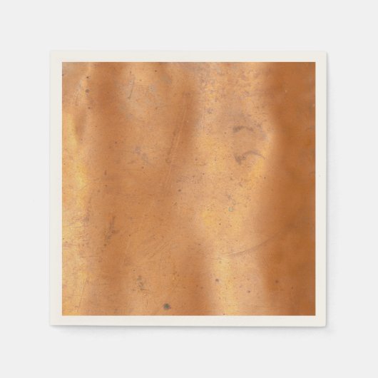 Metallkupfer Serviette (Vorderseite)