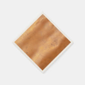 Metallkupfer Serviette (Ecke)