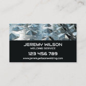 Metallleitwerk Visitenkarte (Rückseite)