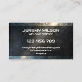 Metallleitwerk Visitenkarte (Rückseite)