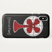 Metalllüfter Case-Mate iPhone Hülle (Rückseite (Horizontal))